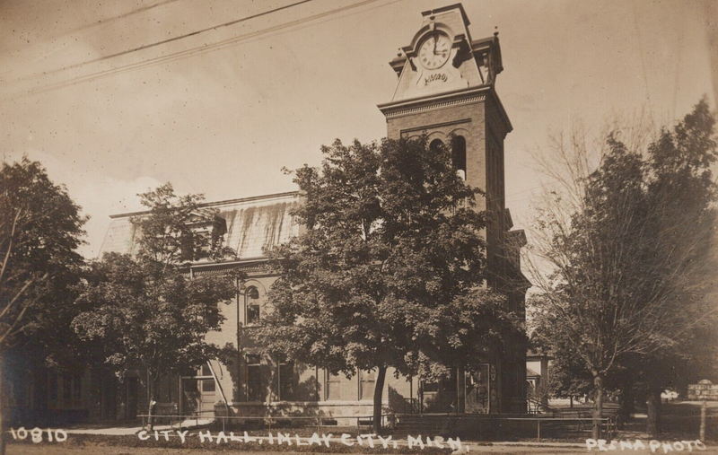 Imlay City Opera House - Vintage Postcard (newer photo)